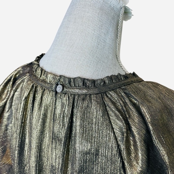 Ann Taylor LOFT Shimmer
Flutter Sleeve Shell Top M - Picture 9 of 14
